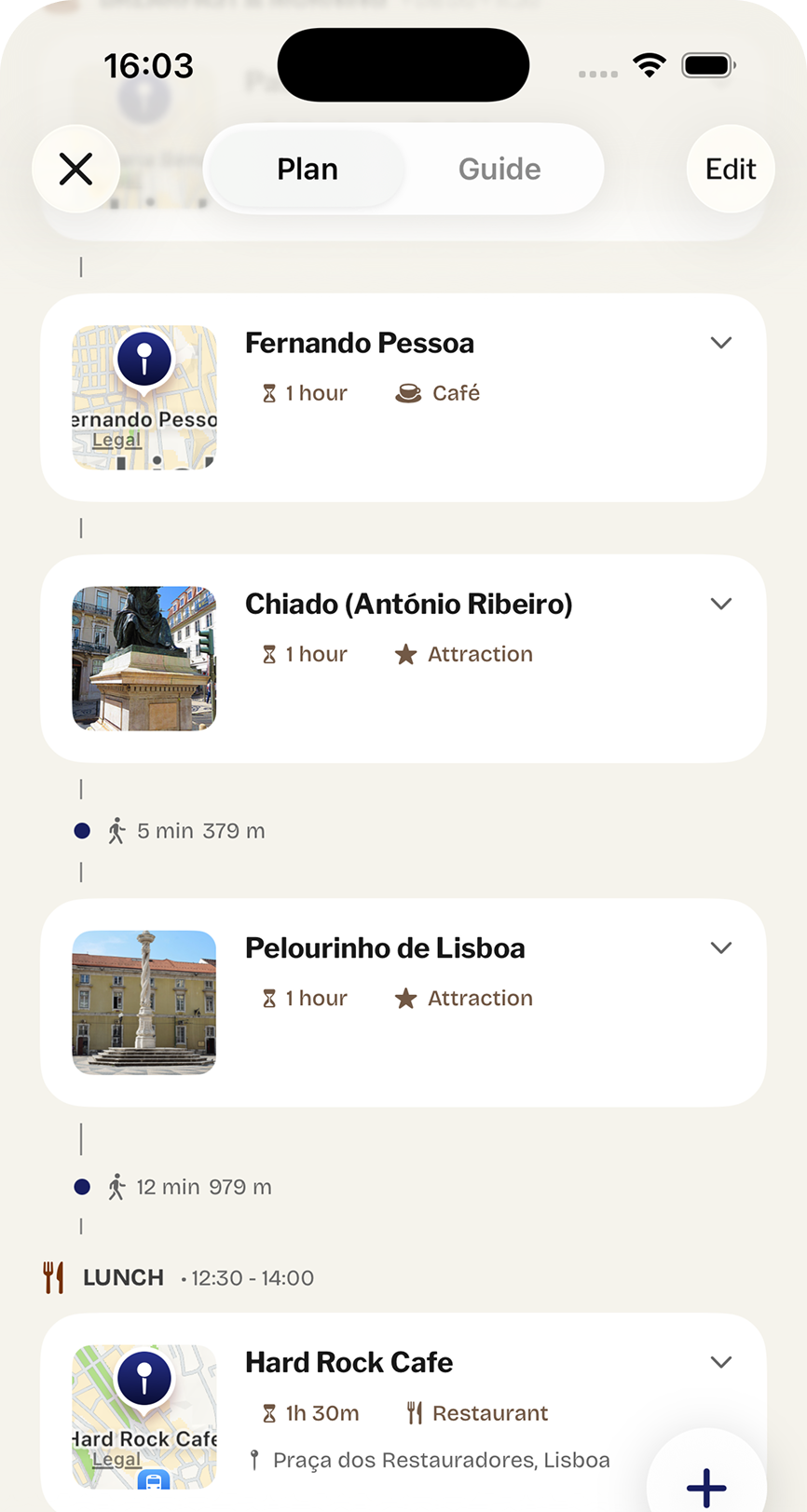 Collections feature